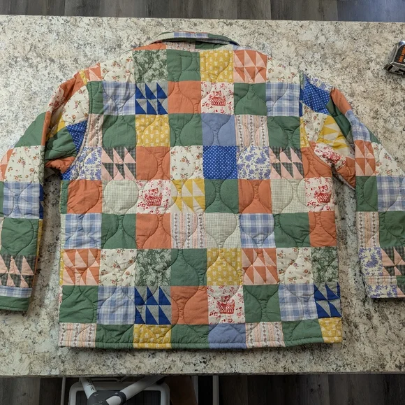 Teddy Fresh Multicolor Patchwork Jacket - Picture 4 of 5